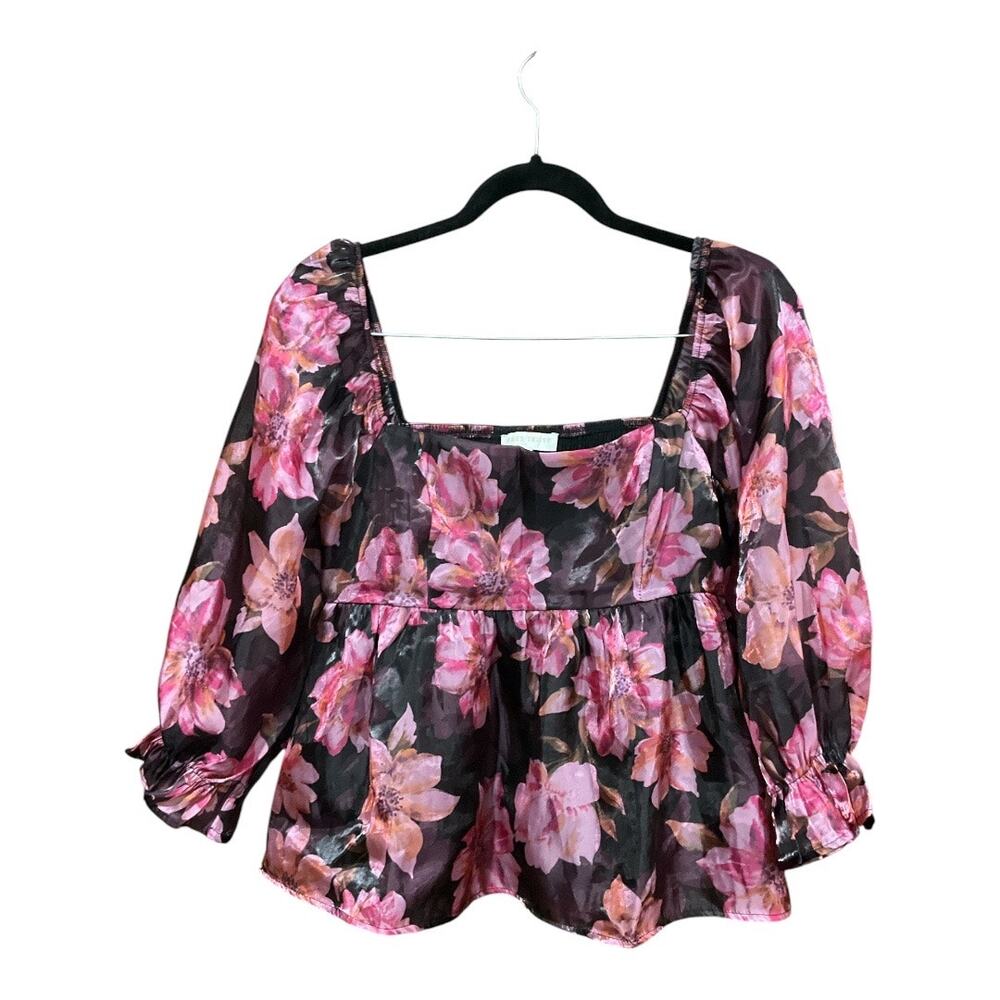 Thirty Thirty Top Women XL Floral